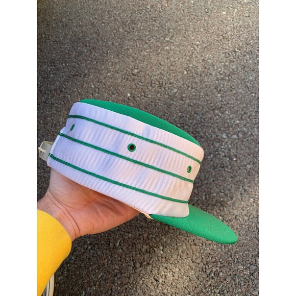 Vintage 80s NY Jets Sports Specialties Pill Box Snapback NFL Football Hat - Picture 4 of 8